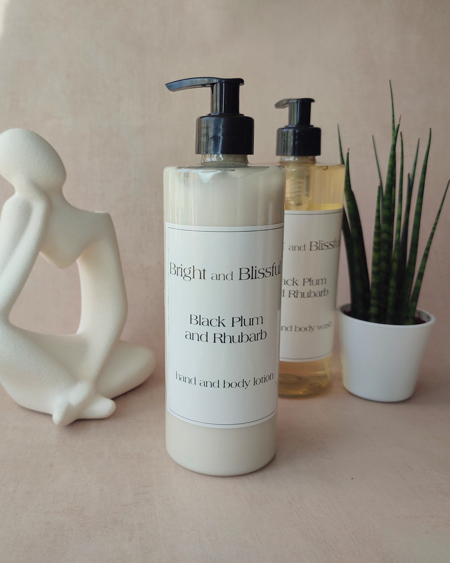 Black Plum and Rhubarb hand and body lotion