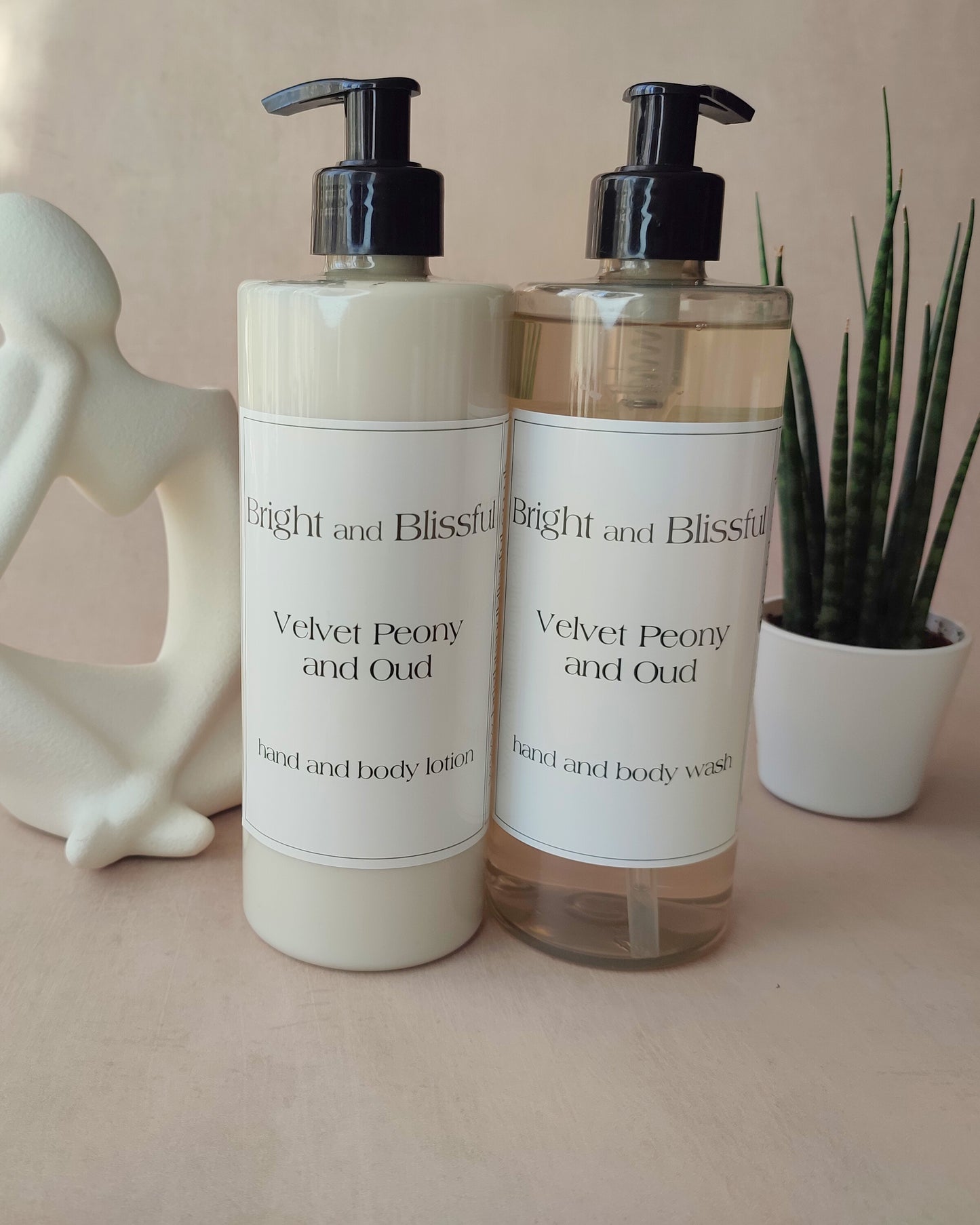 Velvet Peony and Oud hand and body lotion