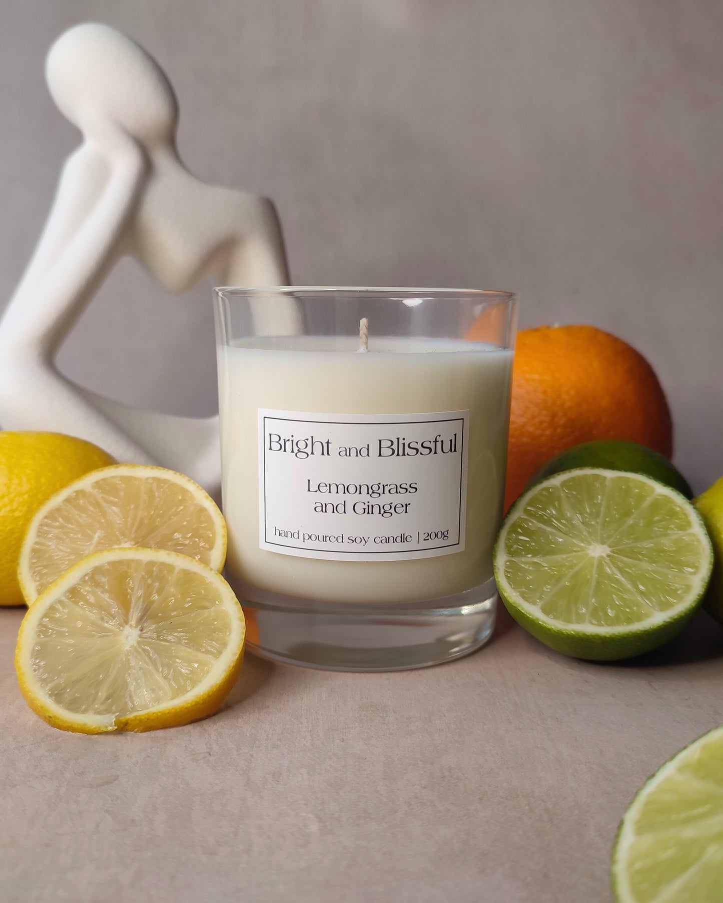 Lemongrass and Ginger candle - 30cl