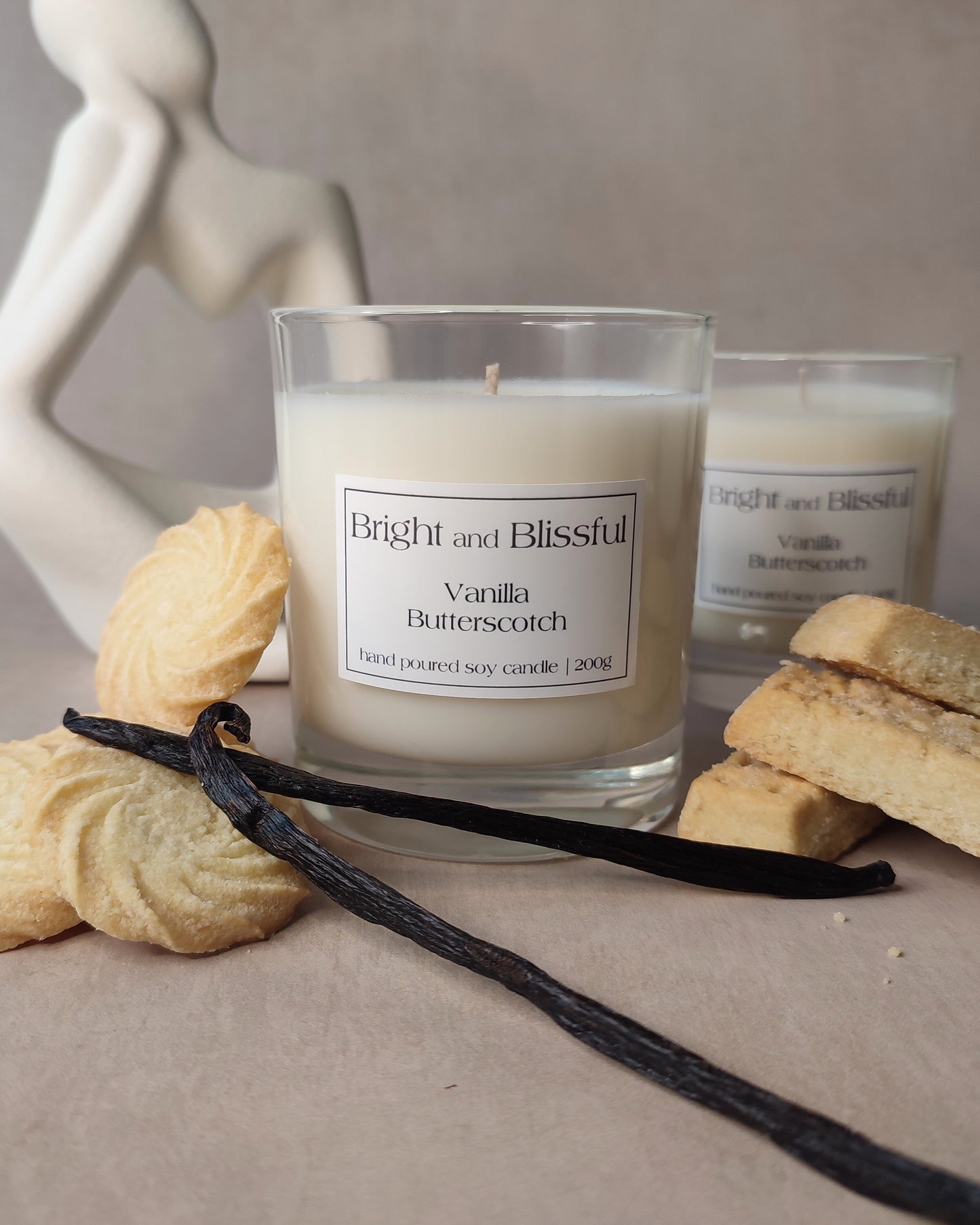 Vanilla Butterscotch candle - 30cl