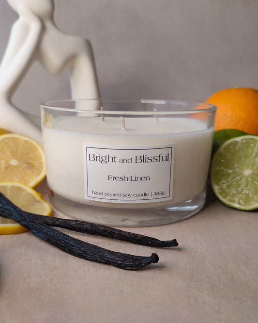 Fresh Linen candle - 50cl