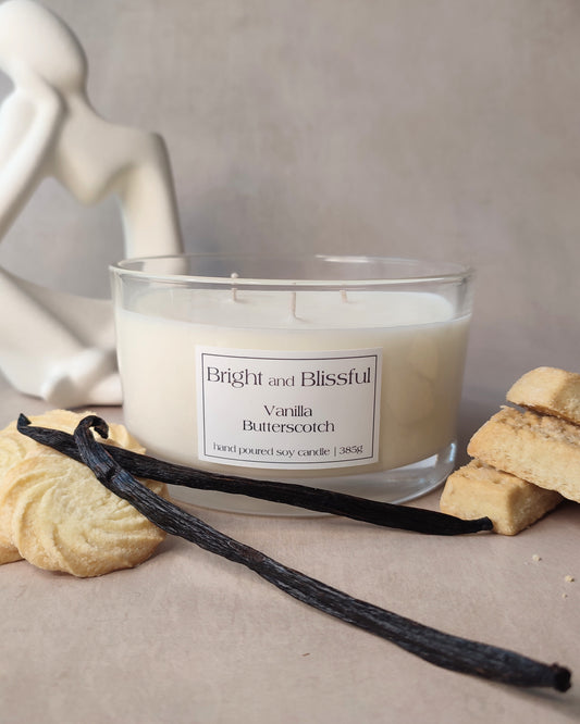 Vanilla Butterscotch candle - 50cl