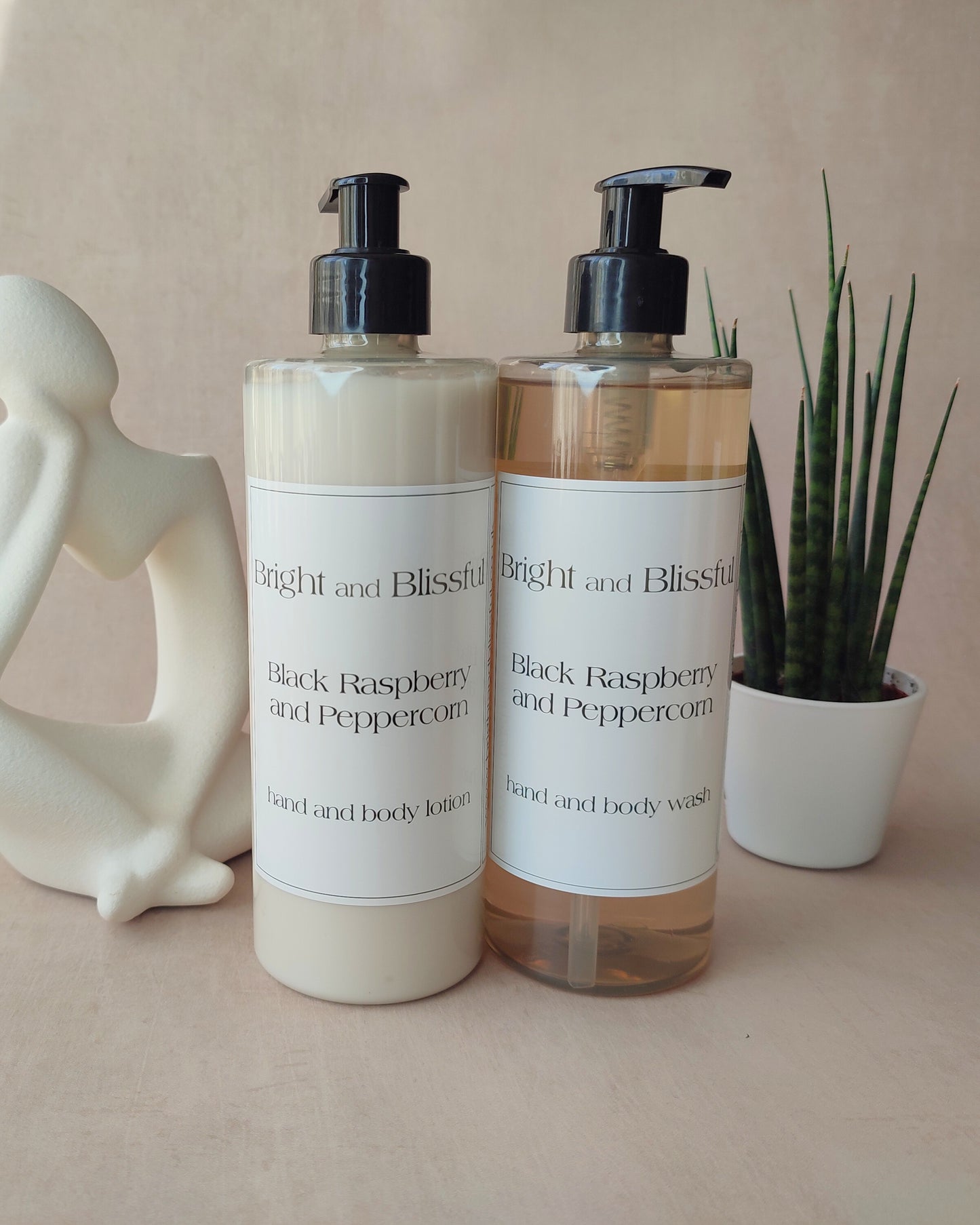 Black Raspberry and Peppercorn hand and body wash