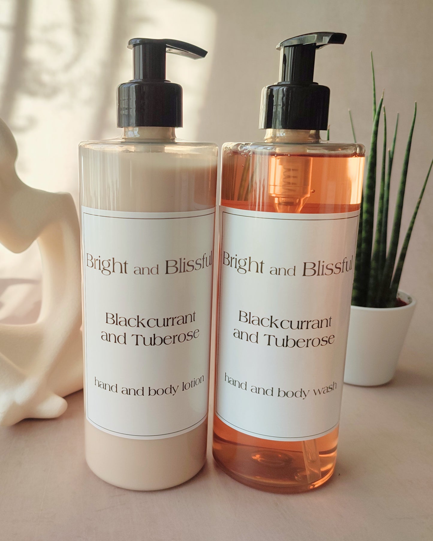 Blackcurrant and Tuberose hand and body wash