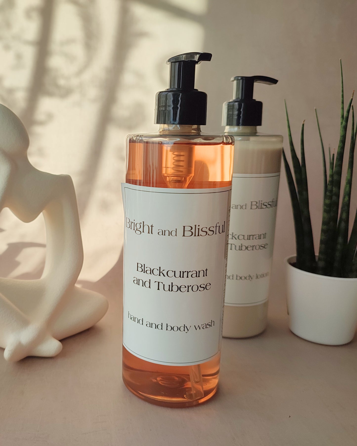 Blackcurrant and Tuberose hand and body wash