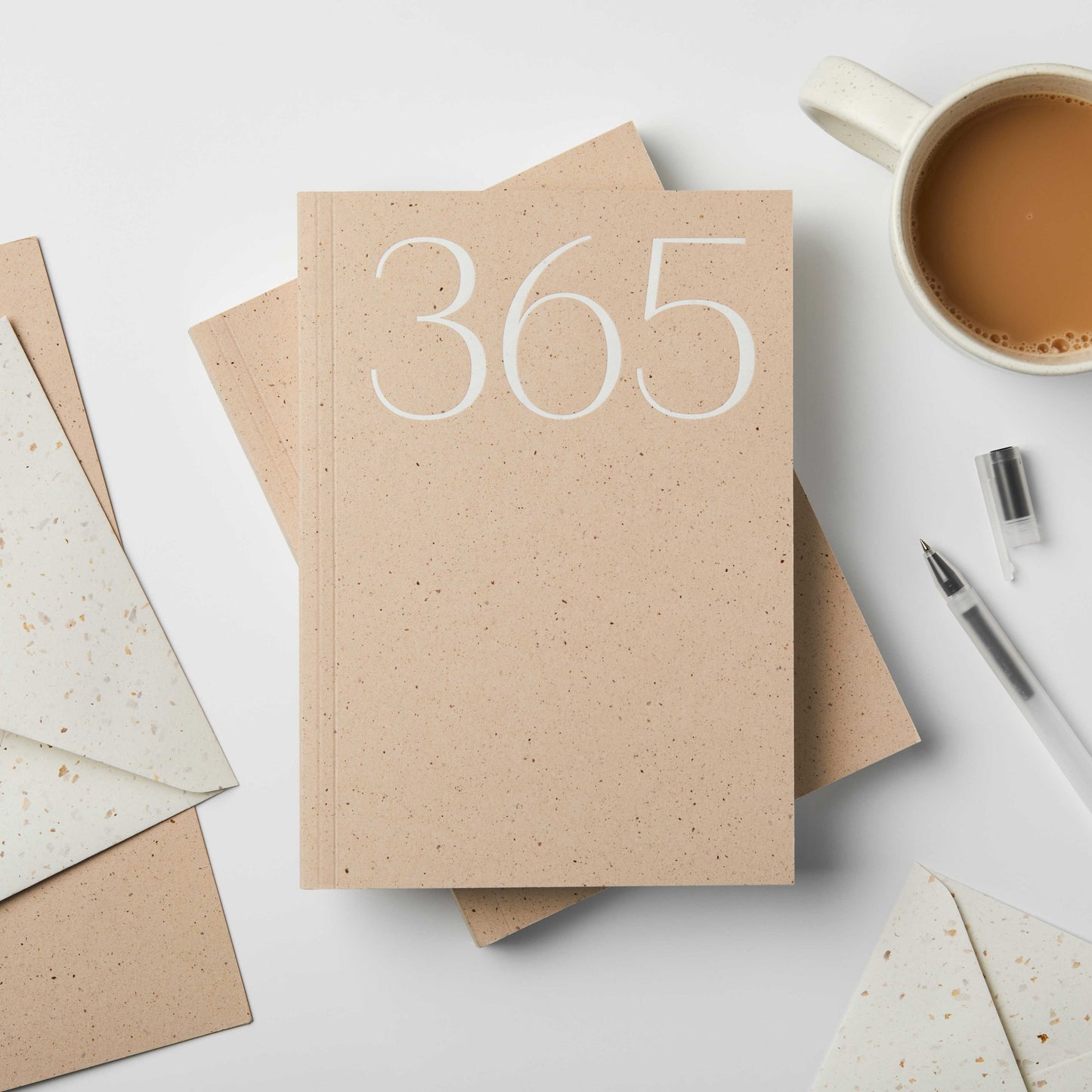 365 Lay Flat Undated Planner - Cacao