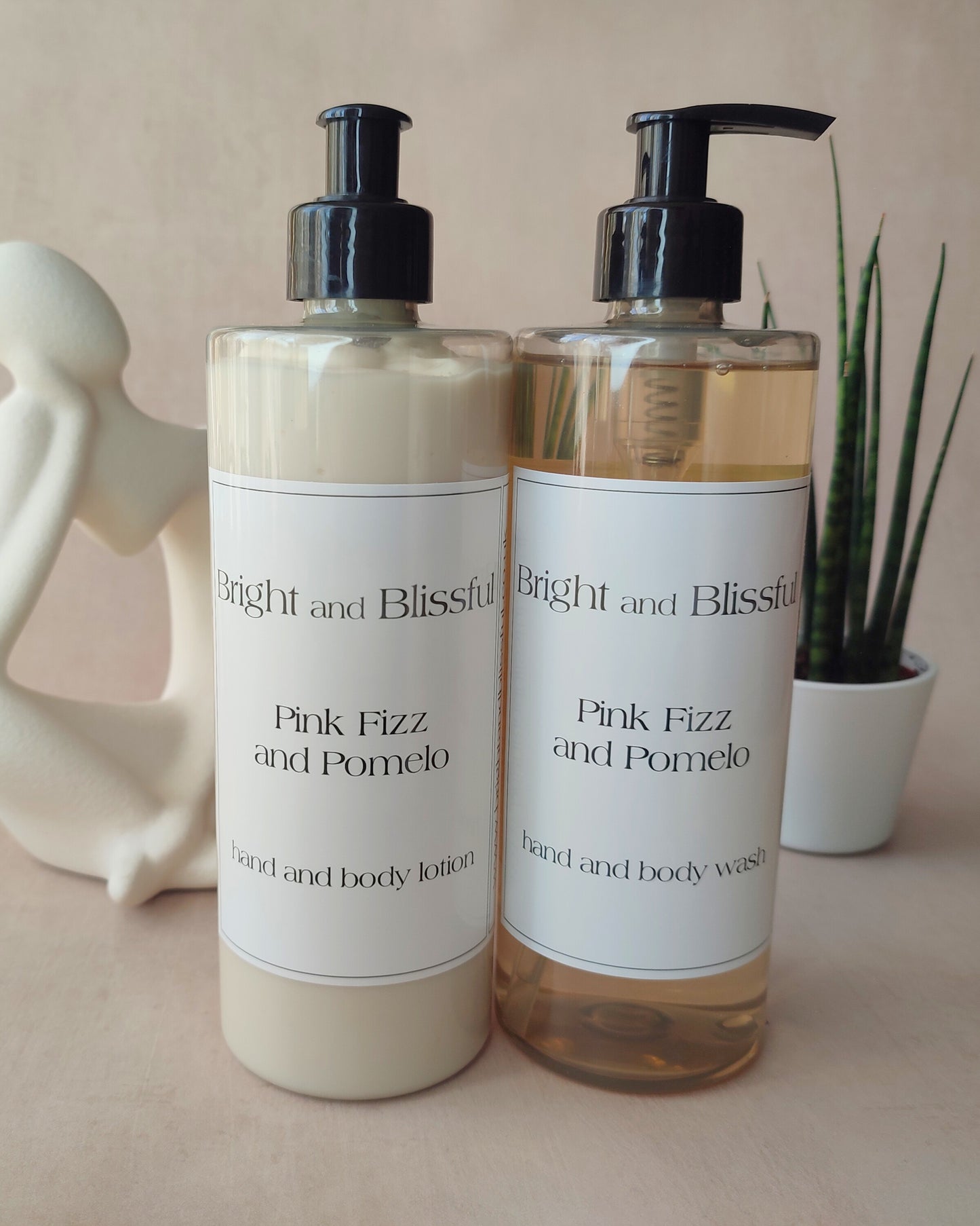 Pink Fizz and Pomelo hand and body wash